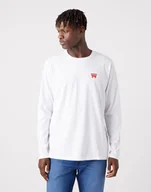 Bluzy męskie - Męski longsleeve Wrangler LS SIGN OFF TEE XL - miniaturka - grafika 1