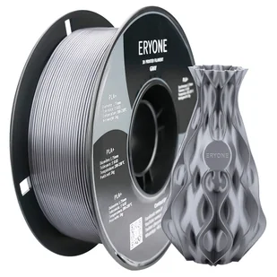 ERYONE PLA  Filament for 3D Printer 1 75mm Tolerance 0 03mm1kg  2 2LBS /Spool - Grey - Filamenty i akcesoria do drukarek 3D - miniaturka - grafika 1
