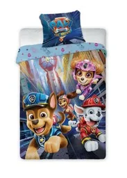 Faro Pościel bawełniana 160x200 Psi Patrol Paw 2249 drużyna niebieska 23 - Pościel dla dzieci - miniaturka - grafika 1