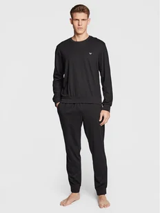Emporio Armani Underwear Piżama 111928 2F561 00020 Czarny Regular Fit - Piżamy męskie - miniaturka - grafika 1