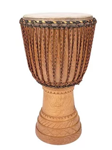 Kangaba KMDM14-PR 14&quot; djembe mali dugura prestige - Instrumenty perkusyjne - miniaturka - grafika 1