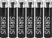 Baterie i akcesoria - Sirius Sirius DecoPower AAAA batterier - 6 stk - miniaturka - grafika 1