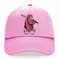 Czapki i chusty sportowe męskie - Czapka Daszek Różowy Dla Fana Anime Manga ANGER Wz - miniaturka - grafika 1