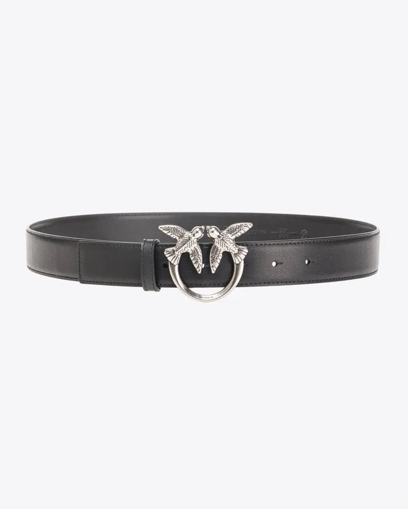 Pasek damski pinko cinture love berry h3 100125 czarny