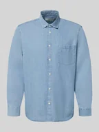 Koszule męskie - Koszula casualowa o kroju regular fit z bawełny ekologicznej model 'CARLO' - miniaturka - grafika 1