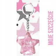 Breloczki dla dzieci - Brelok gwiazdka Moje Szczęście - Be-Happy Gifts - miniaturka - grafika 1