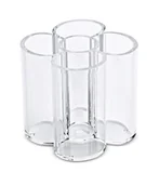 Przyborniki na biurko - MAUL 1955105 pojemnik na długopisy Akrylowy Przezroczysty - miniaturka - grafika 1