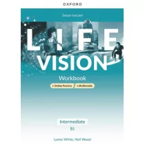 Life Vision Intermediate. Zeszyt ćwiczeń + Online Practice + multimedia - Podręczniki dla liceum - miniaturka - grafika 1