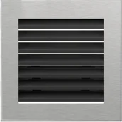 Kratki wentylacyjne - Parkanex Kominkowa 17x17 Fresh Szlifowana Wentylacyj - miniaturka - grafika 1