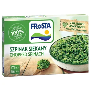 FRoSTA Szpinak siekany 450 g - Mrożonki warzywne i owocowe - miniaturka - grafika 1