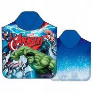 Okrycia kąpielowe dla dzieci - AVENGERS ponczo poncho ręcznik z kapturem 50X100 - miniaturka - grafika 1