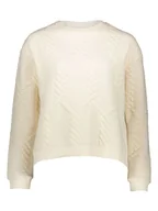 Bluzy damskie - Sublevel Bluza w kolorze beżowym - miniaturka - grafika 1