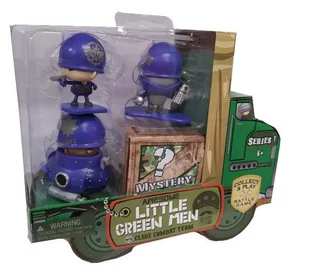MGA ENTERTAINMENT PROMO Żółnierzyki Awesome Little Green Men Close Combat Team 4pcs S1 p4 547976 - Figurki dla dzieci - miniaturka - grafika 1