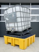 Pojemniki przemysłowe - Stojak Do Opróżniania Pojemników Ibc Easytip Pneumat - miniaturka - grafika 1