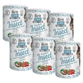 Przysmaki dla kotów - Przysmak dla kota BRIT CARE Superfruits Owady z olejem kokosowym i owocami dzikiej róży 6 x 100 g - miniaturka - grafika 1
