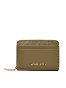 MICHAEL Michael Kors Mały Portfel Damski 32T4GJ6Z5L Zielony - Portfele - miniaturka - grafika 1