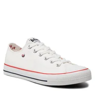 Trampki damskie - Lee Cooper Trampki LCW-22-31-0874M White - miniaturka - grafika 1