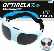 Masażery - Masażer do oczu OPTIRELAX elektryczna maska na oczy 3D masaż oczu wibracje - miniaturka - grafika 1