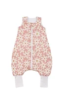 Śpiworki dla dzieci - Śpiworek Do Spania Z Nogawkami Blush Daisies - miniaturka - grafika 1