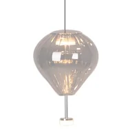 Lampy sufitowe - Szklana lampa wisząca Palloncini P0576 Maxlight Select LED 11W 3000K biały przydymiony - miniaturka - grafika 1