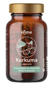 Suplementy naturalne - Ekamedica Kurkuma i piperyna 60 k - miniaturka - grafika 1