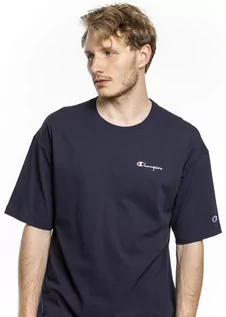 Koszulki męskie - Koszulka Champion Premium Small Script Logo Crewneck T-Shirt (214282-BS501) - grafika 1