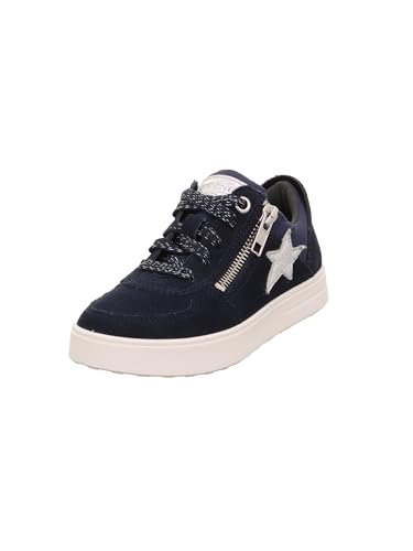 Superfit Stella sneakersy dziewczęce, Niebieski, srebrny, 8020, 36 EU