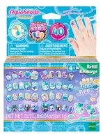 Zabawy w naśladowanie dorosłych - aquabeads nail studio czarujące paznokcie zestaw uzupełniający - miniaturka - grafika 1