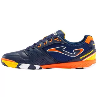 Buty piłkarskie Joma Dribling Indoor 2333 M (kolor Granatowy. Pomarańczowy, rozmiar 43) - Buty sportowe męskie - miniaturka - grafika 1