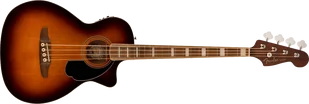 Fender Kingman Bass Walnut Fingerboard Black Pickguard Shaded Edge Burst - Gitary basowe - miniaturka - grafika 1