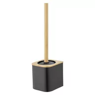 Akcesoria do wc - Czarna samoprzylepna bambusowa szczotka do WC Bambusa – Wenko - miniaturka - grafika 1