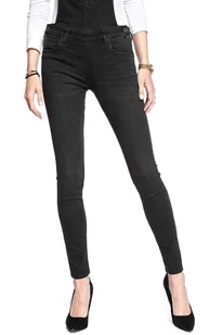 Lee, Spodnie damskie, Skinny Bib Charcoal Black L39Elclp, rozmiar M - Spodnie damskie - miniaturka - grafika 1