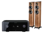 Zestawy stereo - Rotel Michi X5 S2 (czarny) + Vela FS407.2 (orzech) - miniaturka - grafika 1