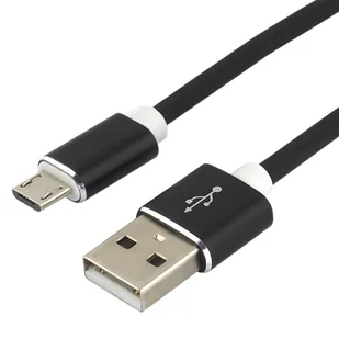 everActive Kabel przewód silikonowy USB micro USB everActive CBS-1MB 100cm z obsługą szybkiego ładowania do 2,4A czarny CBS-1MB - Kable USB - miniaturka - grafika 6