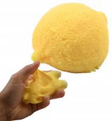 Zabawki sensoryczne - Gniotek Lepki Klejący Sticky Cytyrna Owoc Glut Rozciągliwy Slime - miniaturka - grafika 1