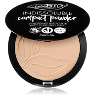 Pudry do twarzy - PUROBIO COSMETICS PUDER KOMPAKTOWY 02 - miniaturka - grafika 1