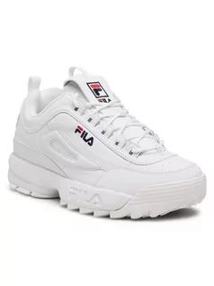 Sneakersy damskie - Fila Sneakersy Disruptor Wmn Low 1010302.1FG Biały - grafika 1