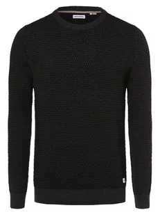Jack & Jones - Sweter męski  JJEAtlas, szary - Swetry męskie - miniaturka - grafika 1