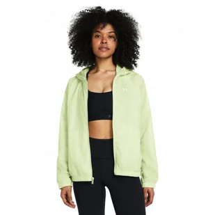 Damska kurtka treningowa Under Armour UA Rival Sport Windbreaker Jkt - zielona - Kurtki damskie - miniaturka - grafika 1