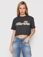 Koszulki sportowe damskie - Ellesse T-Shirt Alberta SGS04484 Szary Cropped Fit - miniaturka - grafika 1