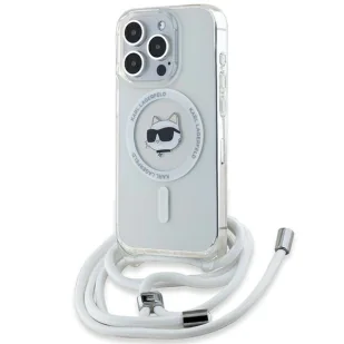 Etui Karl Lagerfeld IML Choupette Head & Cord MagSafe na iPhone 14 Pro Max - przezroczyste - Etui i futerały do telefonów - miniaturka - grafika 1