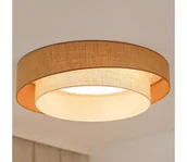 Lampy sufitowe - Brilagi - LED Plafon SHINE LED/24W/230V śr. 60 cm beżowy/kremowy - miniaturka - grafika 1