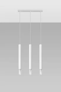 Sollux Lighting Lampa wisząca WEZYR 3 biała - Lampy sufitowe - miniaturka - grafika 1