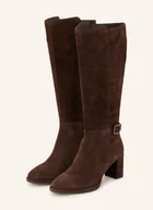 Kozaki damskie - Unisa Kozaki Lebrun braun - miniaturka - grafika 1