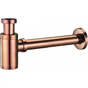 Mexen MEXEN PÓŁSYFON UMYWALKOWY MOSIĘŻNY OKRĄGŁY ROSE GOLD 79950-60 79950-60 - Syfony - miniaturka - grafika 1