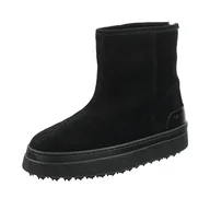 Botki damskie - GANT FOOTWEAR Damskie sztyblety SNOWHILL, czarne, 40 EU, czarny, 40 EU - miniaturka - grafika 1