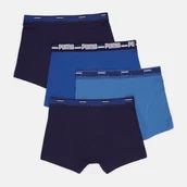 Majtki męskie - PUMA BOKSERKI BASIC BRAND 4-PACK 93819702 r S - miniaturka - grafika 1