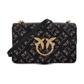 Torebki damskie - Pinko Skórzana torebka wieczorowa LOVE ONE MINI LIGHT CL - miniaturka - grafika 1