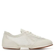 Półbuty damskie - Półbuty Polo Ralph Lauren 804956687001 Biały - miniaturka - grafika 1