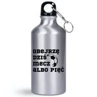Shakery i bidony sportowe - Butelka/bidon 400 ml prezent dla fana piłki nożnej, piłka nożna + imię, 12 - miniaturka - grafika 1
